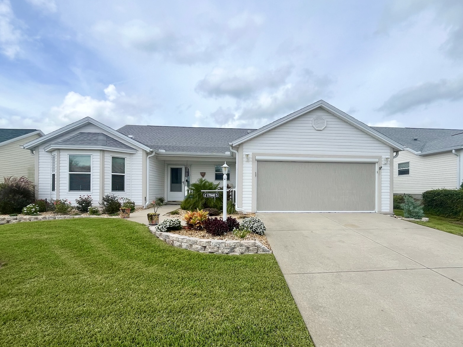 Garage shade for 2 car garage for privacy and temperature control